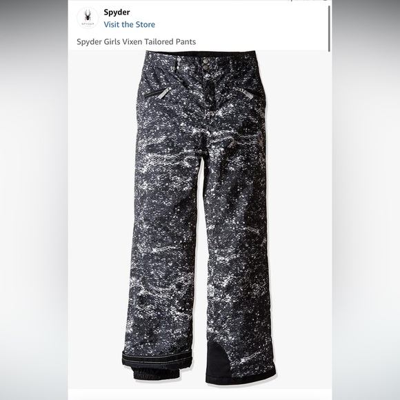 Kids Spyder Ski Pants Size 8, excellent condition. Super cute and stylish. - Picture 13 of 15